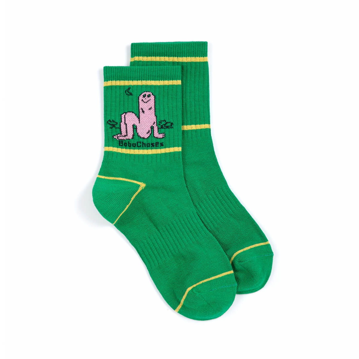 Socquettes courtes en mélange de coton bouffant et décontractées, avec texture mixte et motif côtelé duveteux pour enfants (2-11 ans)