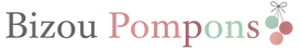 Bizou Pompons 彩色Logo
